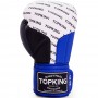 Top King "Full Impact Triple Tone" Боксерские Перчатки Тайский Бокс Blue